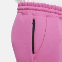 Nike Sportswear Tech Fleece Big детские (Girls') Joggers (Extended Size) цвет красный