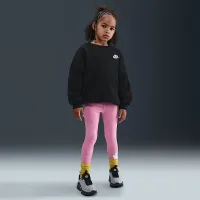 Nike Little детские оверсайз Crew Top цвет черный