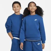 Nike Sportswear Club Fleece Big детские свитшот синий
