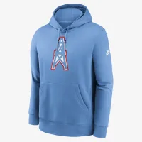 Tennessee Titans Rewind Club Logo Men’s Nike NFL Pullover Толстовка з капюшоном блакитний