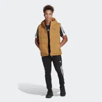безрукавка adidas Helionic Hooded Down Vest HG6275 - бронзовий
