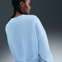Nike Sportswear Phoenix Fleece женская Over-оверсайз Crew-Neck свитшот синий
