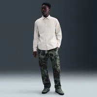 Nike SB Long-Sleeve Woven Skate Top колір сірий