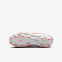 Nike Jr. Tiempo Legend 10 Academy Little/Big детские Multi-Ground Low-Top футбольные бутсы Pink