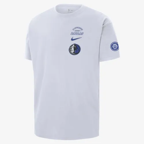 Dallas Mavericks Courtside чоловічі Nike NBA футболка колір білий