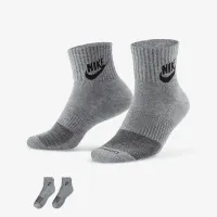 Nike Everyday Plus Cushioned Ankle носки цвет серый