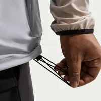 Nike Tech мужские Dri-FIT Woven Full-Zip Windrunner Куртка цвет серый