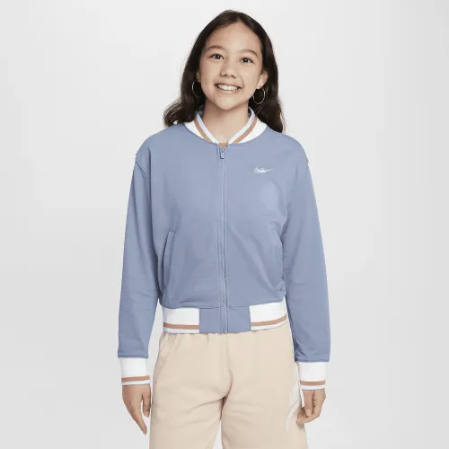 Nike Sportswear Girls' Куртка блакитний