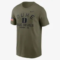 Duke синий Devils Military Appreciation Team Issue мужские Nike Dri-FIT College футболка цвет коричневый