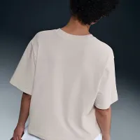 Nike Sportswear женская Boxy футболка цвет коричневый