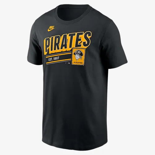 Pittsburgh Pirates Cooperstown Retro чоловічі Nike MLB футболка колір чорний