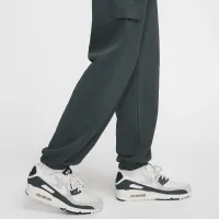 Nike Sportswear Club Fleece женская Mid-Rise оверсайз Cargo Sweatpants цвет зеленый