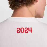 Paris Saint-Germain Away мужские Nike Nike Soccer футболка цвет белый