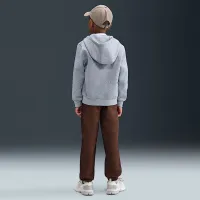 Nike Sportswear Club Big дитячі Woven Joggers колір коричневий