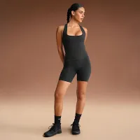 NikeSKIMS Vintage Seamless женская Racerback Tank Top цвет черный