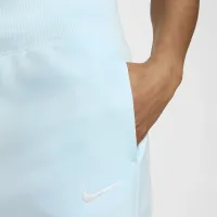 Nike Sportswear Phoenix Fleece жіноча З високою талією Wide-Leg Sweatpants блакитний