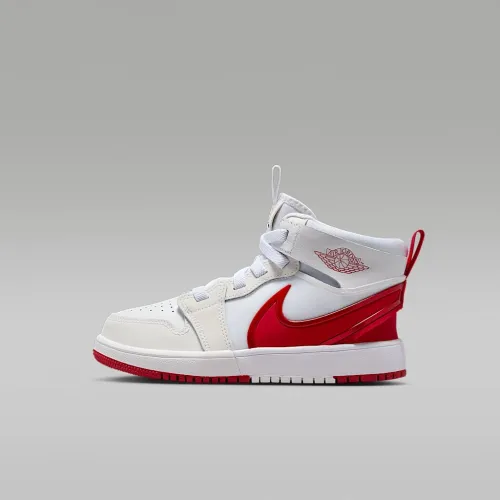 Nike Jordan 1 Mid RM EasyOn Little дитячі Кросівки колір білий