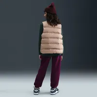 Nike Sportswear Club Fleece Big дитячі Loose Pants колір червоний