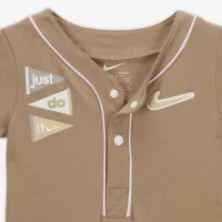 Nike E1D1 Baby Short Coverall цвет коричневый