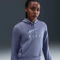 Nike One женская Therma-FIT Толстовка с капюшоном синий