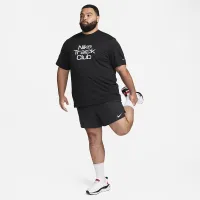 Nike Track Club чоловічі Dri-FIT Short-Sleeve Running Top колір чорний