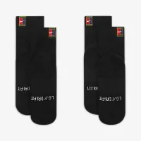 NikeCourt Multiplier Max Tennis Ankle шкарпетки (2 пар) колір чорний