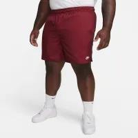 Nike Club мужские Woven Flow шорты цвет красный
