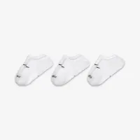 Nike Everyday Plus Cushioned женская тренировочные Footie носки (3 пары) многоцветный