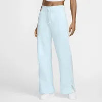 Nike Sportswear Phoenix Fleece жіноча З високою талією Wide-Leg Sweatpants блакитний