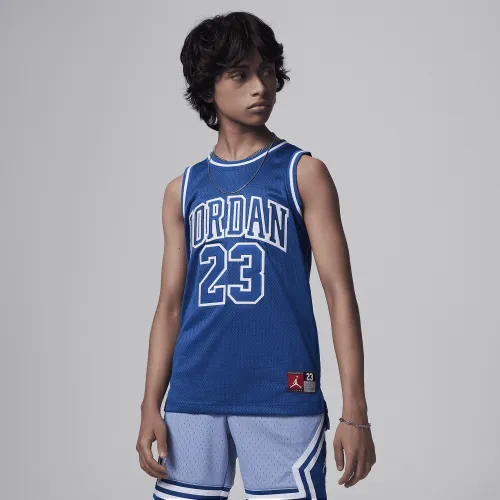 Nike Jordan Big детские 23 Jersey синий