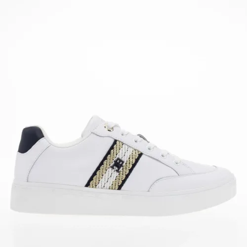 Кросівки Tommy Hilfiger Court Sneaker With Webbing FW0FW07106-YBS - Білі