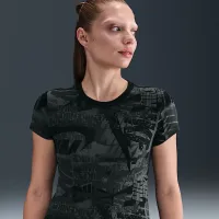 Nike Sportswear жіноча Slim футболка колір чорний