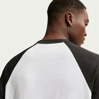 Nike Sportswear Club чоловічі 3/4-Sleeve Raglan Top колір чорний