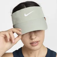 Nike Dri-FIT Ace Swoosh Visor колір зелений