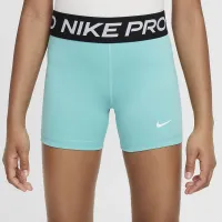 Nike Pro Big детские (Girls') шорты цвет зеленый