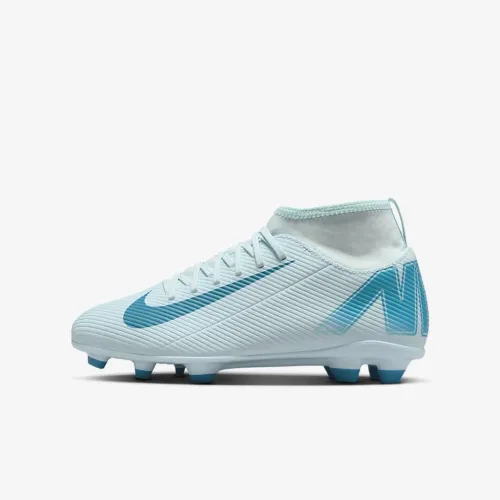 Nike Jr. Mercurial Superfly 10 Club Little/Big детские MG High-Top футбольные бутсы синий