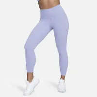 Nike Zenvy жіноча Gentle-Support З високою талією 7/8 лосіни колір фіолетовий