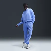 Nike Sportswear Phoenix Fleece жіноча З високою талією оверсайз Sweatpants блакитний