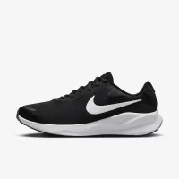 Nike Revolution 7 женская Road Running Кроссовки (Extra Wide) цвет черный