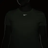 Nike One Classic жіноча Dri-FIT Short-Sleeve Top колір зелений