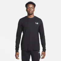 Nike Sportswear Men's Long-Sleeve T-Shirt Black