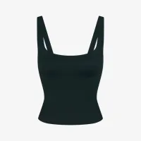 NikeSKIMS Matte женская Square-Neck Tank цвет зеленый