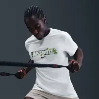 Nike чоловічі футболка колір білий