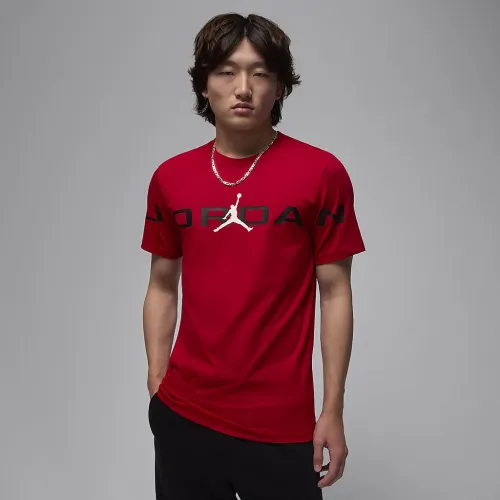 Nike Jordan чоловічі футболка колір червоний