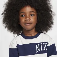 Nike Sportswear Club Little дитячі 2-Piece Rugby Stripe Crew комплект блакитний