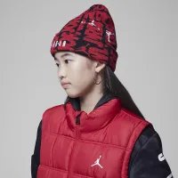 Nike Jordan Big детские 2-Piece Beanie набор цвет красный