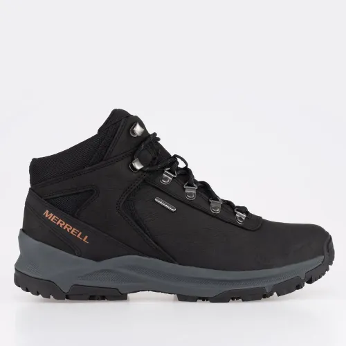 Кроссовки Merrell Erie Mid Leather Waterproof J500151 - Черные
