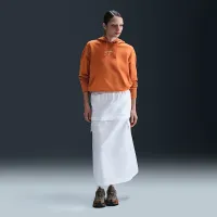 Club Америка Phoenix Fleece Special Edition женская Nike Soccer оверсайз Pullover Толстовка с капюшоном Orange