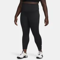 Nike Therma-FIT One женская С высокой Талией 7/8 лосины (большие размеры) цвет черный