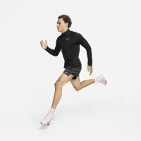 Nike Therma-FIT Run Division Element мужские 1/2-Zip Running Top цвет черный